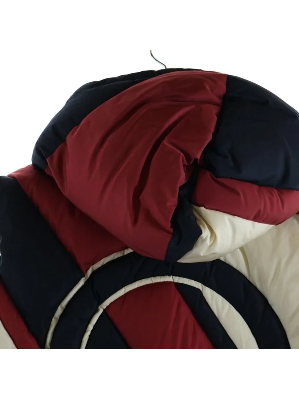 Moncler Permit Gilet Craig Green Logo Hooded Down Vest Red Black